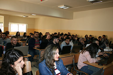 Salle de classe Cnam Liban