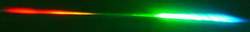 Spectre de laser femtoseconde