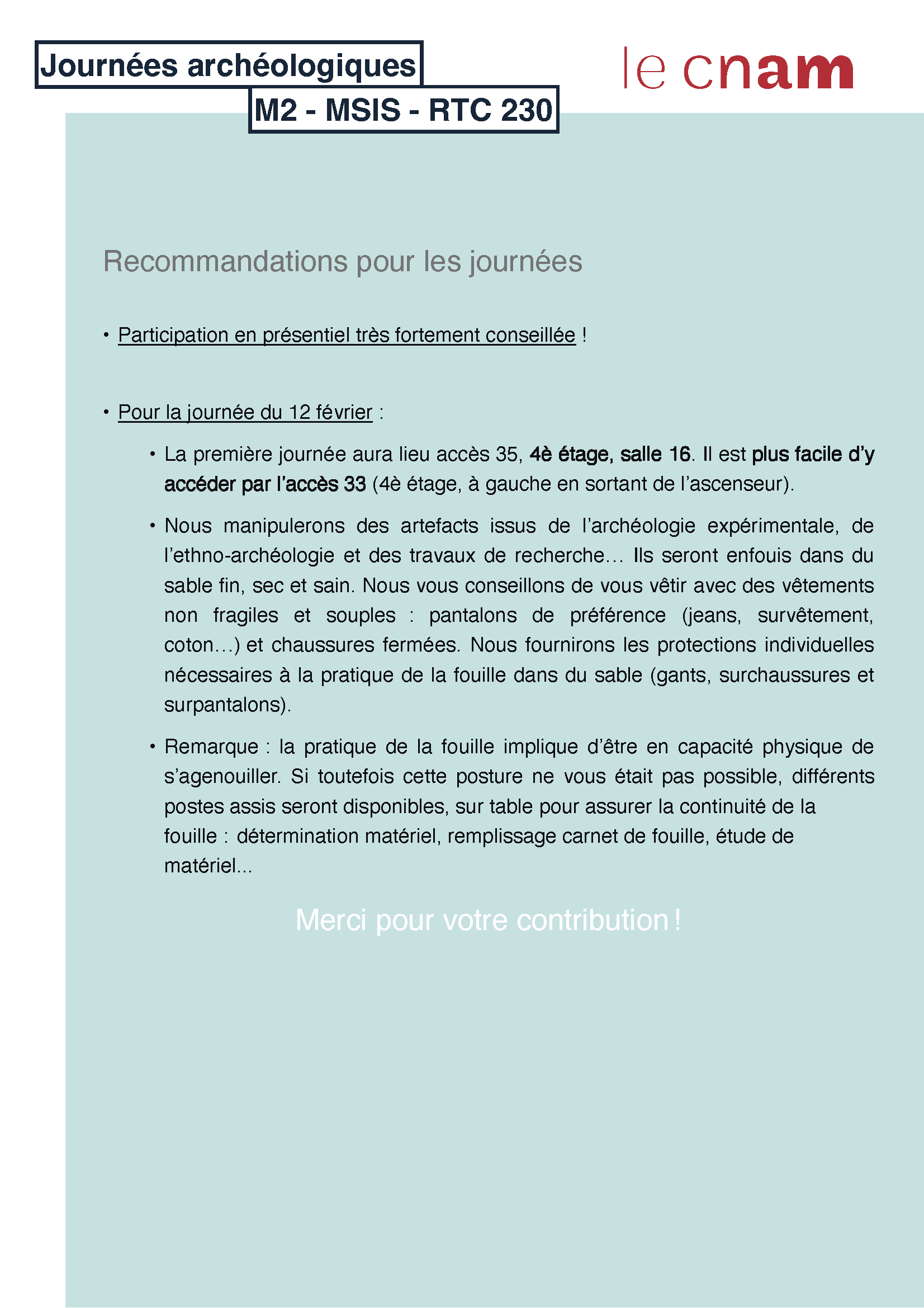 Programme journées archéologiques 2026 - MSIS